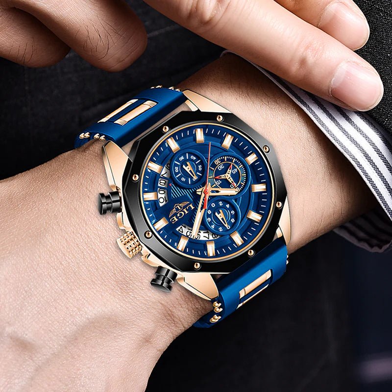 Fashion Watches for Man Sport Military Silicagel Wrist Watch - Inside The Bars