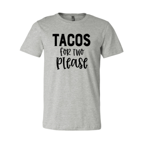 DT0952 Tacos For Two Please Unisex T-Shirt Comfort