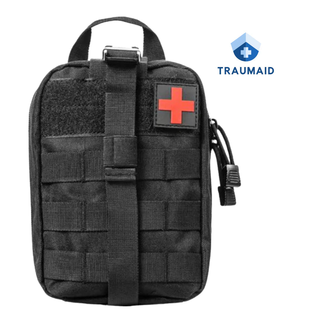 First Aid Kit IFAK Trauma Kit with Tourniquet and Splint - Inside The Bars