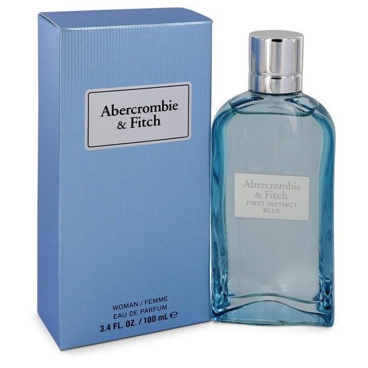 First Instinct Blue by Abercrombie & Fitch Eau De Parfum Spray 3.4 oz for Women - Inside The Bars