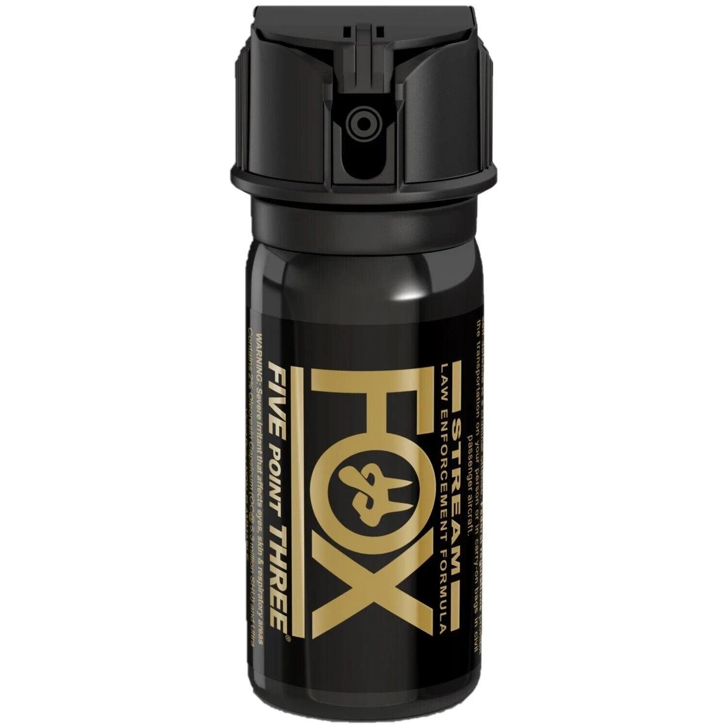 Fox Lab Tactical Police Pepper Spray - 5.3 Million SHU, 1.5oz Flip - Top Stream - Inside The Bars