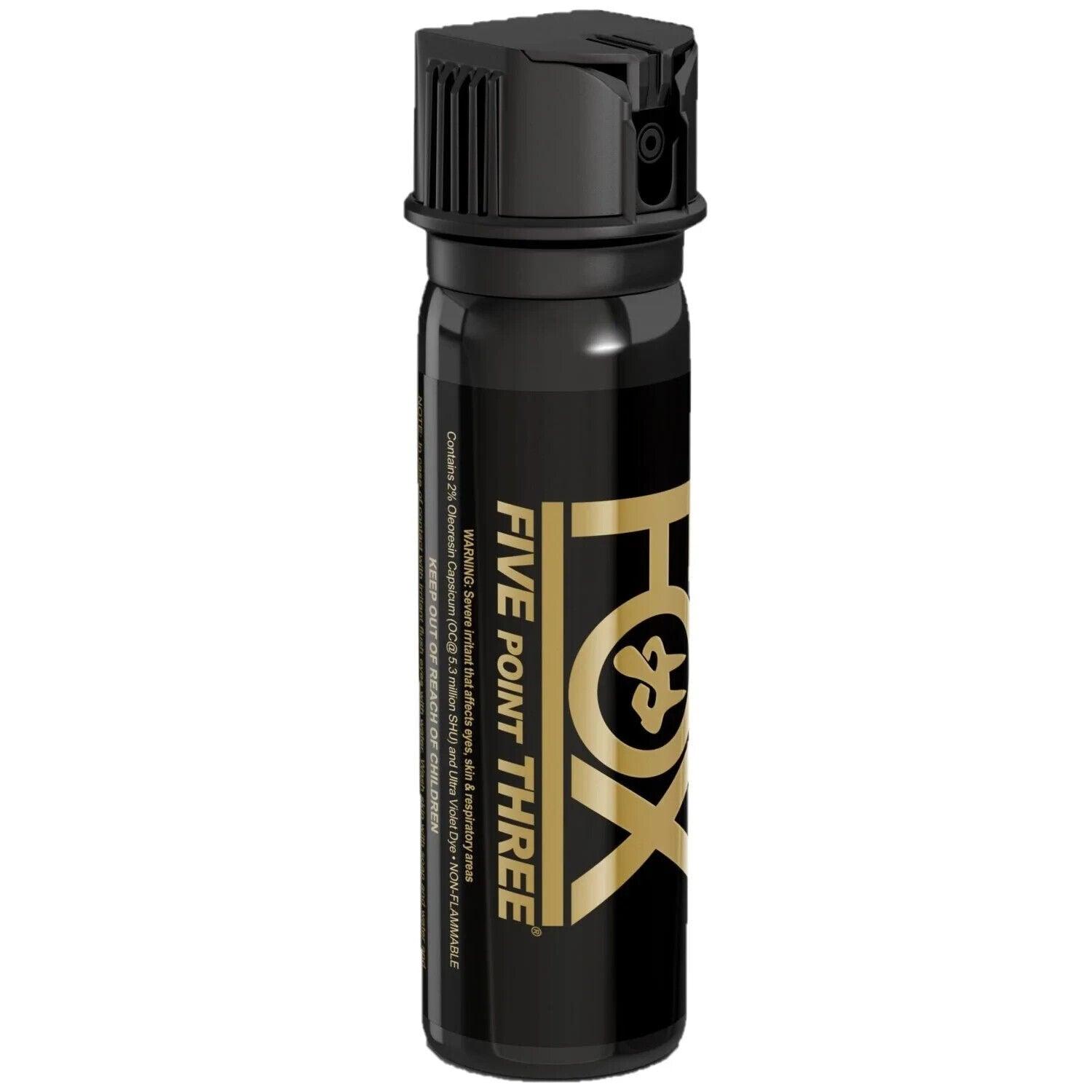 Fox Lab Tactical Police Pepper Spray - 5.3 Million SHU, 1.5oz Flip - Top Stream - Inside The Bars