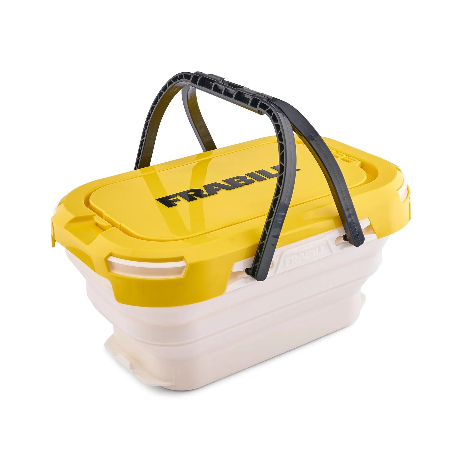 Frabill Collapsible Bait Bucket 6qt for Easy Storage - Inside The Bars