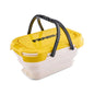 Frabill Collapsible Bait Bucket 6qt for Easy Storage - Inside The Bars
