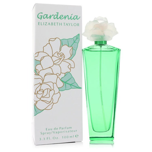 Gardenia Elizabeth Taylor by Elizabeth Taylor Eau De Parfum Spray 3.3 oz for Women - Inside The Bars