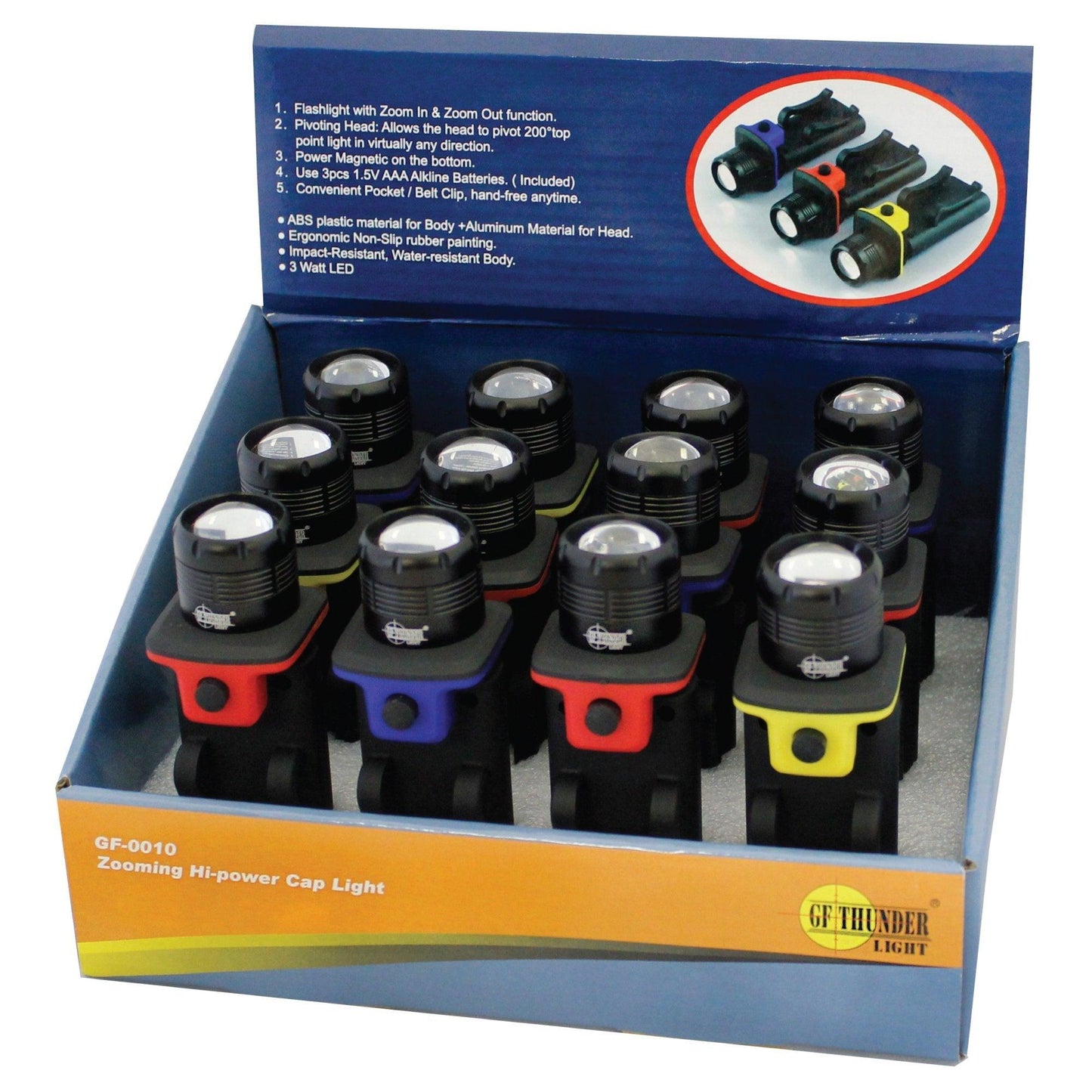 GF Thunder Light with Pivoting Head - Inside The Bars