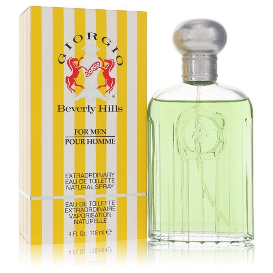 Giorgio by Giorgio Beverly Hills Eau De Toilette Spray 4 oz for Men - Inside The Bars
