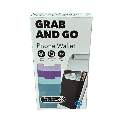 Grab and Go Phone Wallet - 3 Pack - Inside The Bars