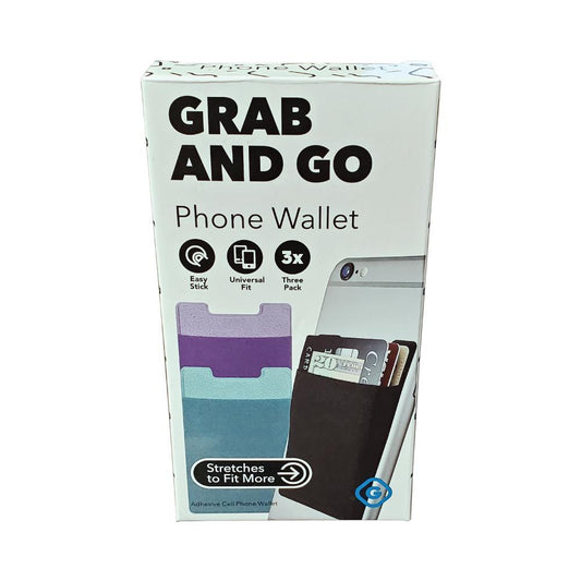 Grab and Go Phone Wallet - 3 Pack - Inside The Bars