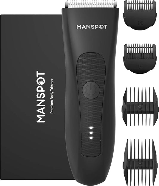 Groin Hair Trimmer for Men Waterproof Ceramiblade Shaver - Inside The Bars