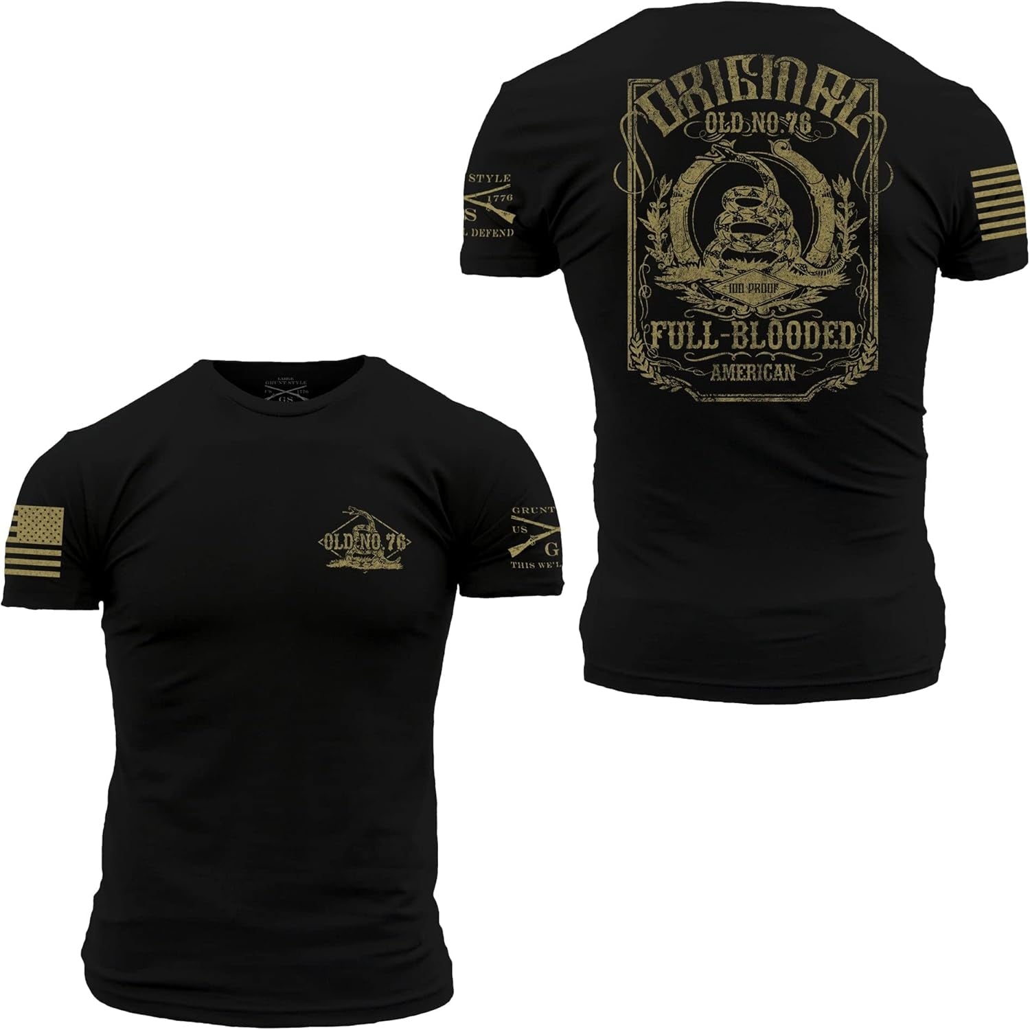 Grunt Style Old No. 76 Men's T-Shirt for All - Day Comfort - Inside The Bars