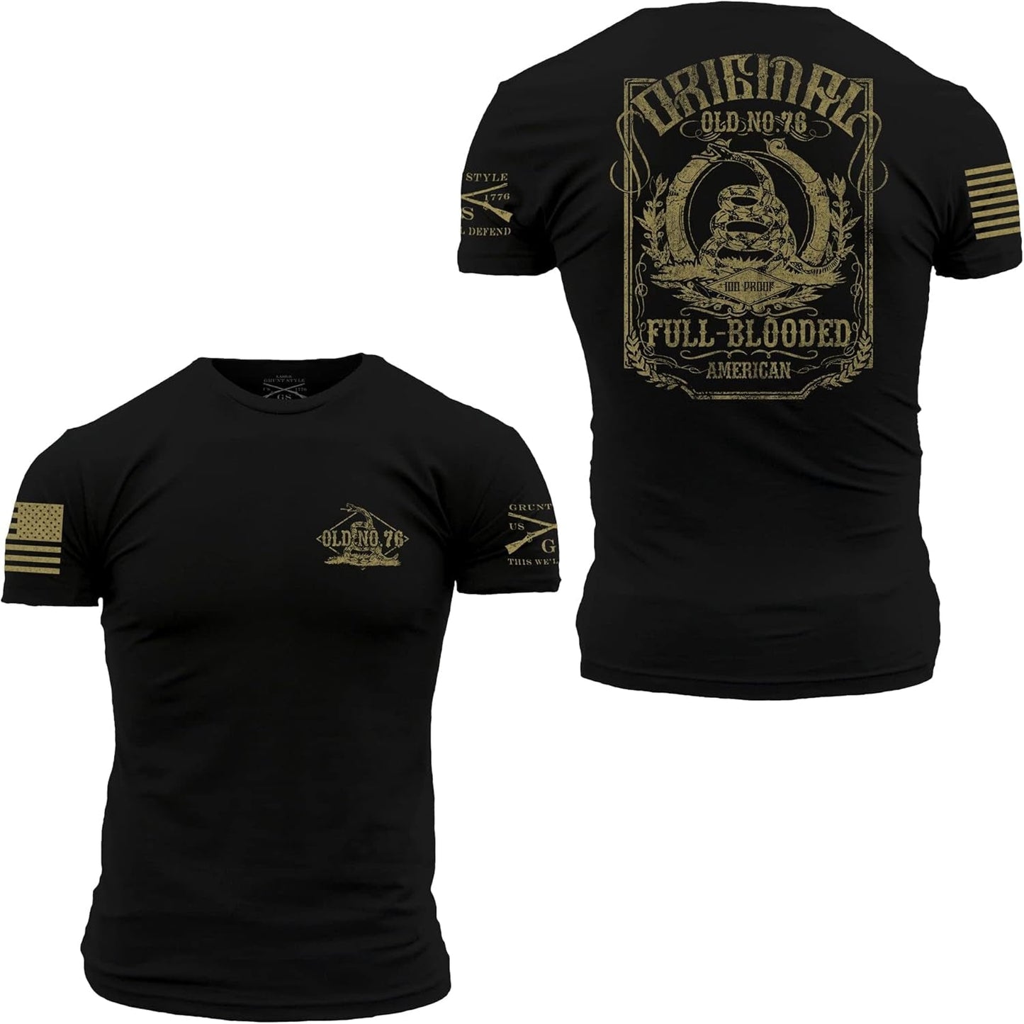 Grunt Style Old No. 76 Men's T-Shirt for All - Day Comfort - Inside The Bars