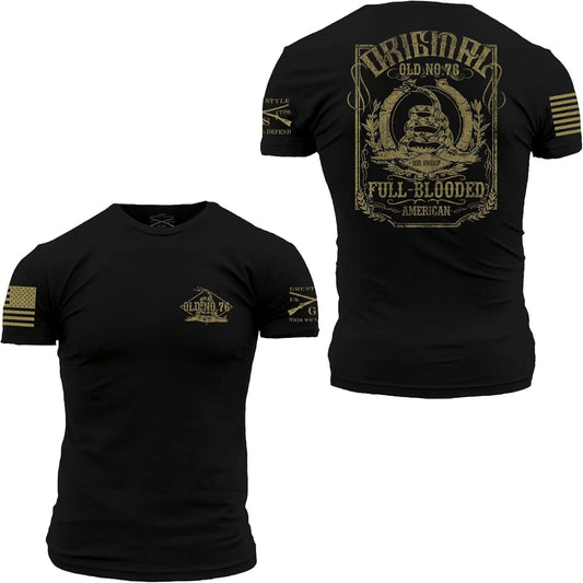 Grunt Style Old No. 76 Men's T-Shirt for All - Day Comfort - Inside The Bars