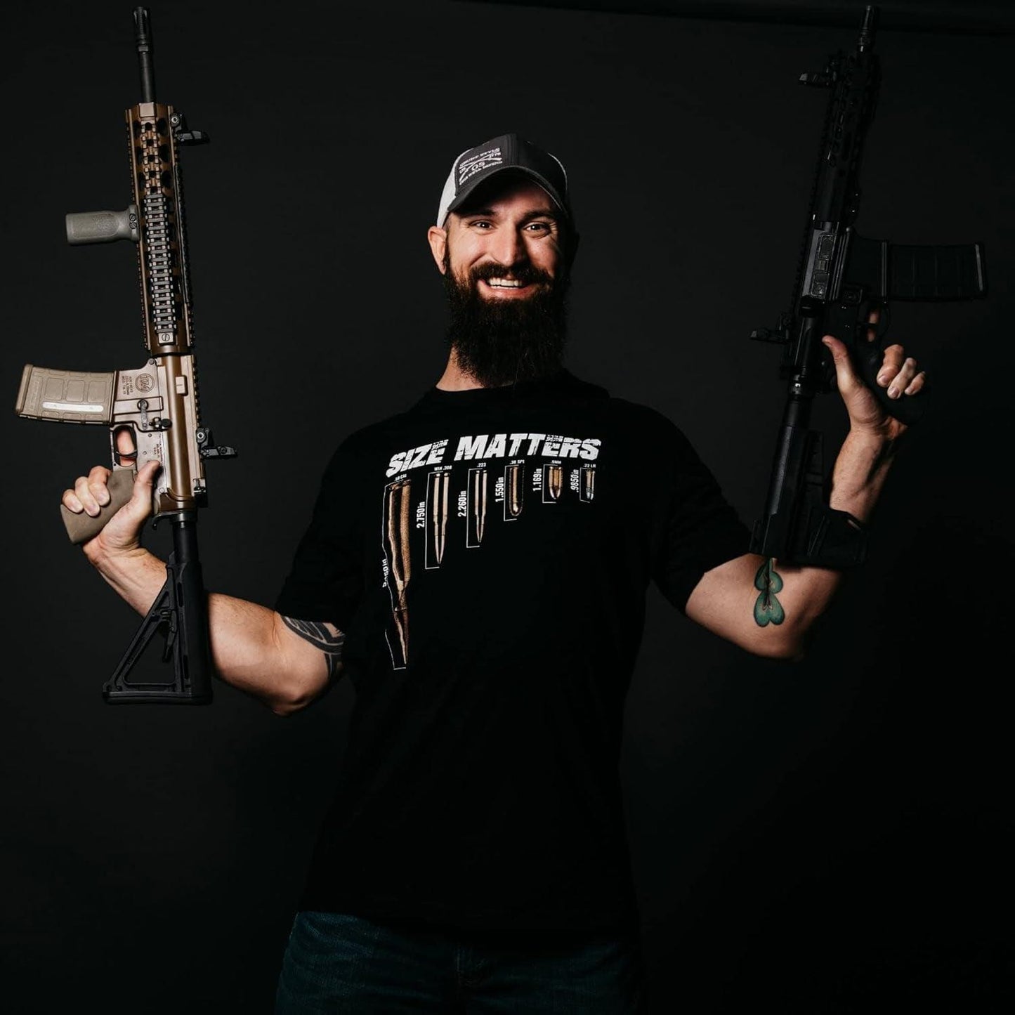 Grunt Style Size Matters Men's T-Shirt for Comfortable Fit - Inside The Bars