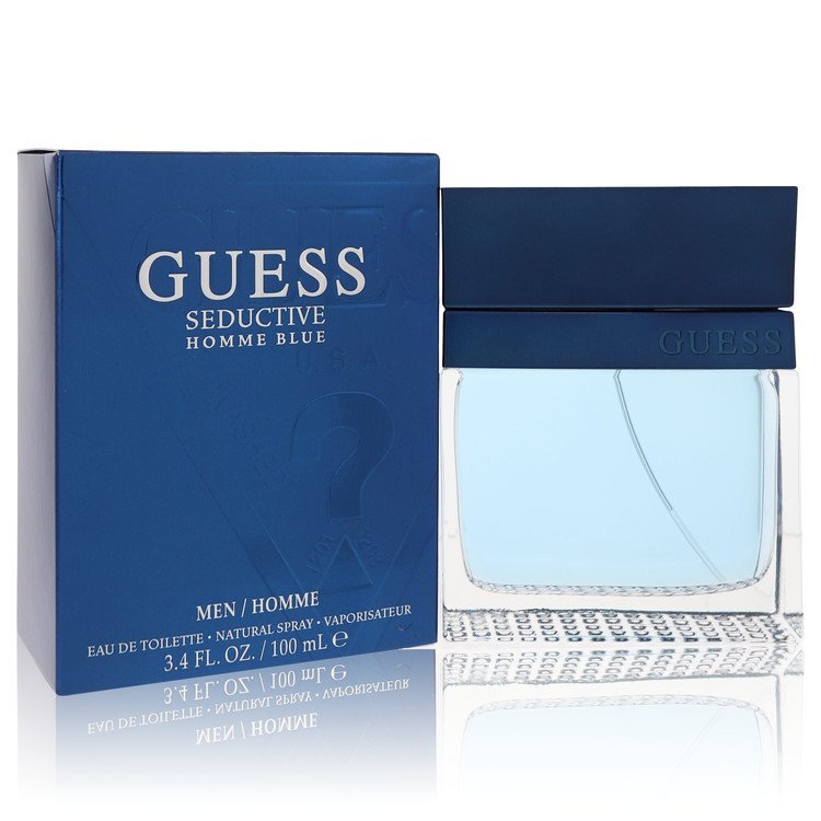 Guess Seductive Homme Blue by Guess Eau De Toilette Spray 3.4 oz for Men - Inside The Bars