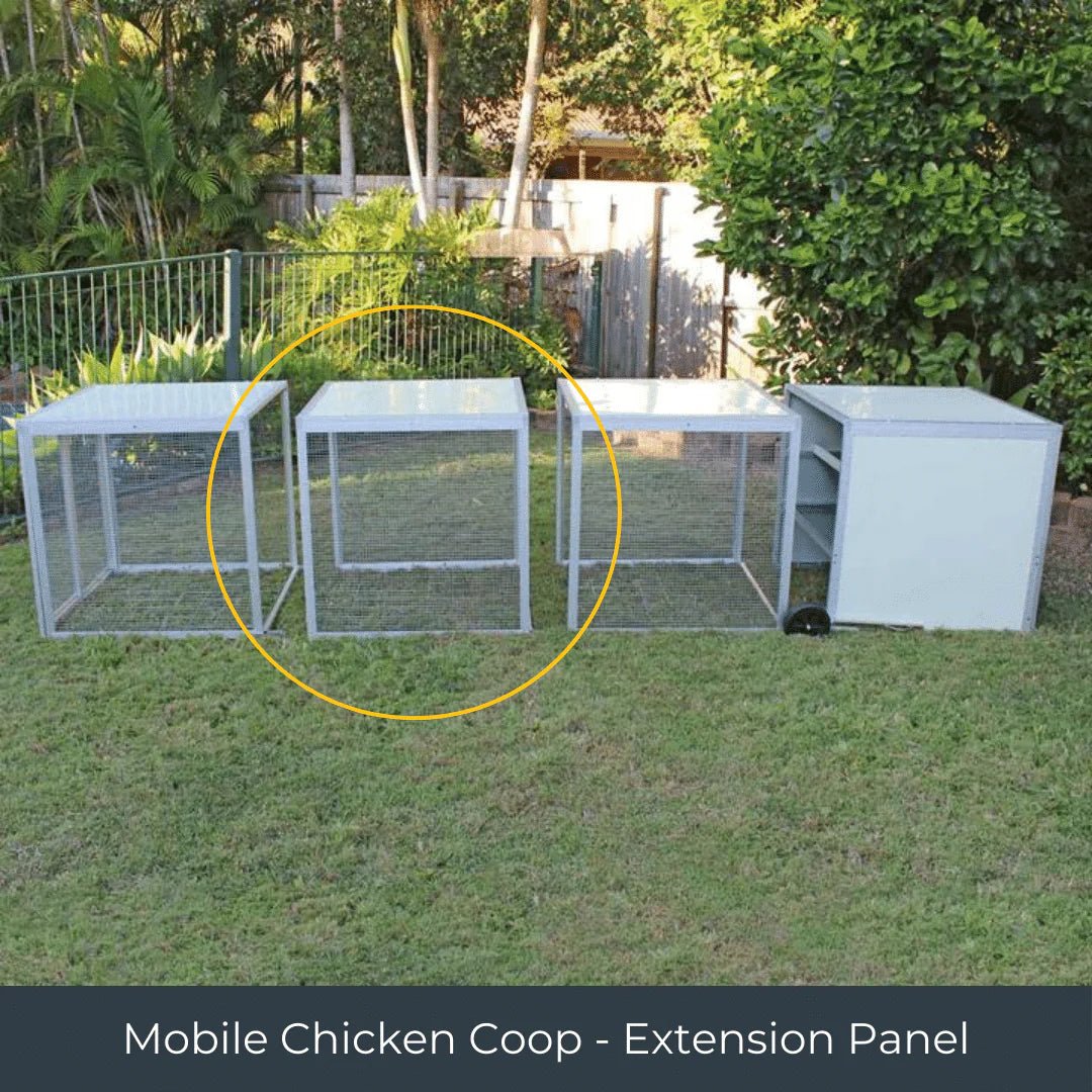 High - Quality Mobile Chicken Coop Chicken Tractor for 8 Chickens - Inside The Bars