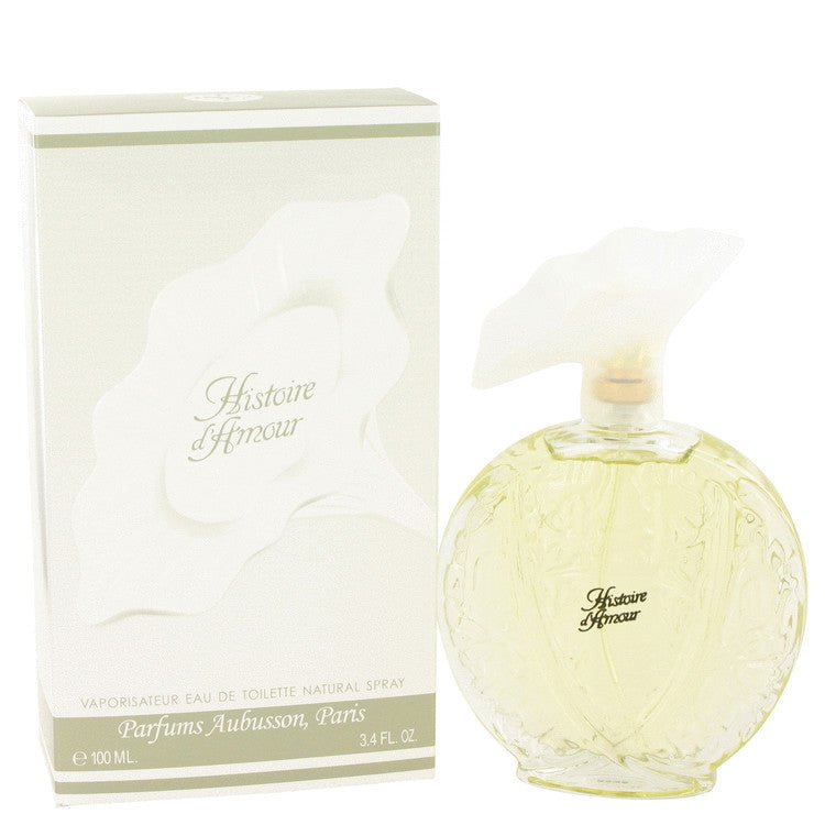 HISTOIRE D'AMOUR by Aubusson Eau De Toilette Spray 3.4 oz for Women - Inside The Bars