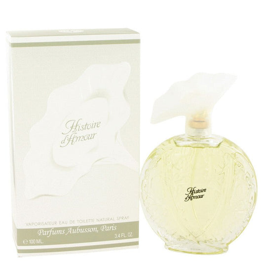 HISTOIRE D'AMOUR by Aubusson Eau De Toilette Spray 3.4 oz for Women - Inside The Bars