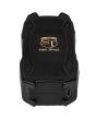 Hot Shot stun gun with flashlight and Battery Meter Black - Inside The Bars