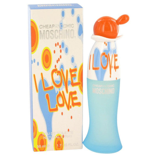I Love Love by Moschino Eau De Toilette Spray for Women - Inside The Bars