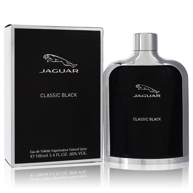 Jaguar Classic Black by Jaguar Eau De Toilette Spray for Men - Inside The Bars