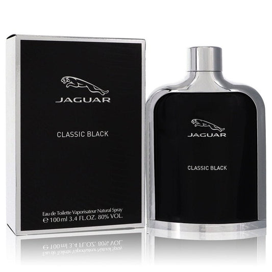 Jaguar Classic Black by Jaguar Eau De Toilette Spray for Men - Inside The Bars