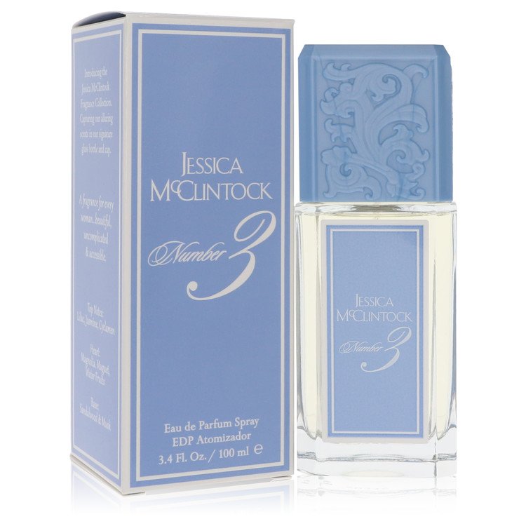 JESSICA Mc clintock #3 by Jessica McClintock Eau De Parfum Spray 3.4 oz for Women - Inside The Bars