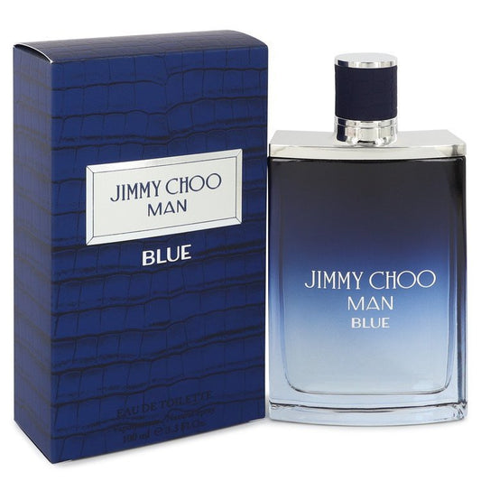 Jimmy Choo Man Blue Eau De Toilette Spray for Men - Inside The Bars