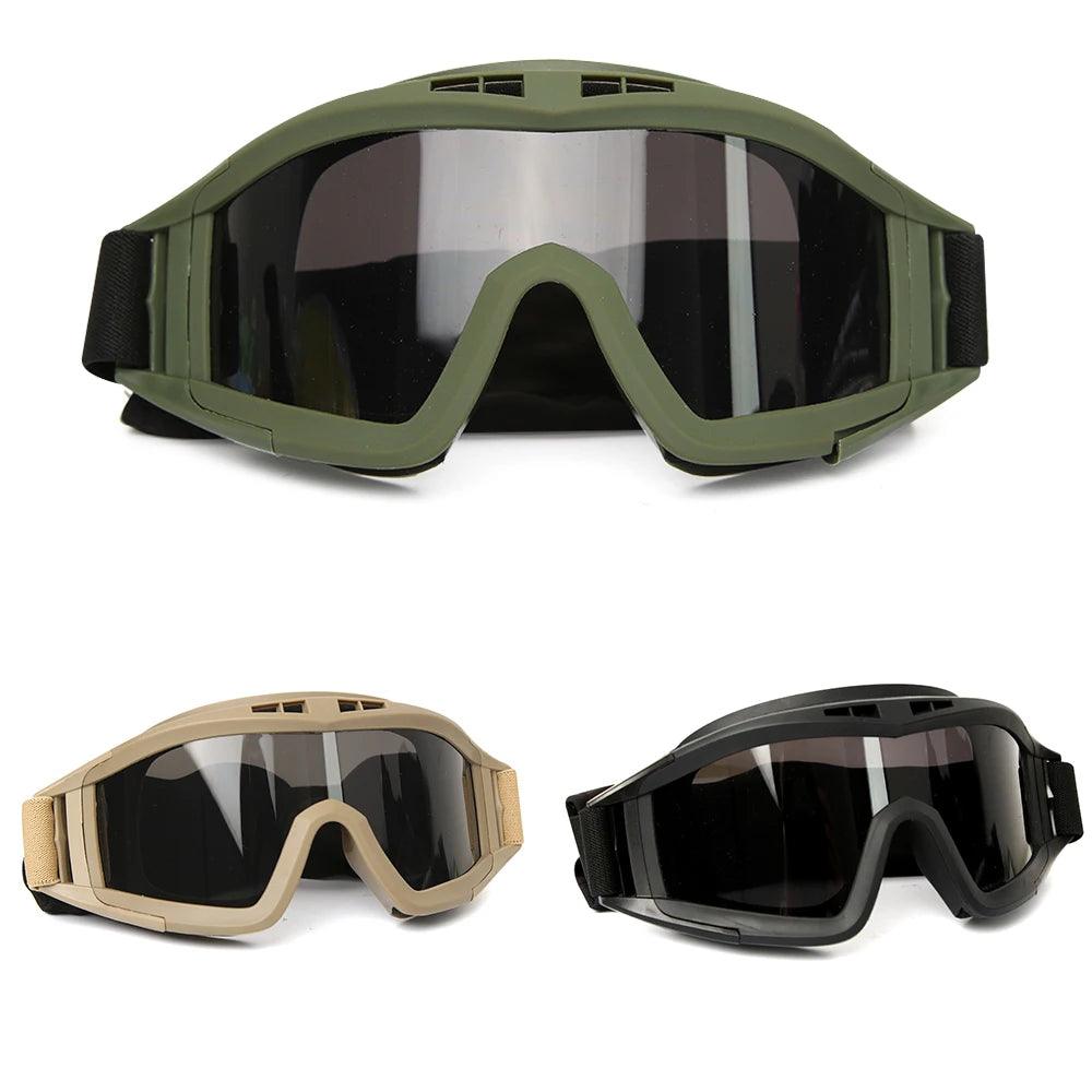 JSJM Tactical Adventure Goggles - Inside The Bars