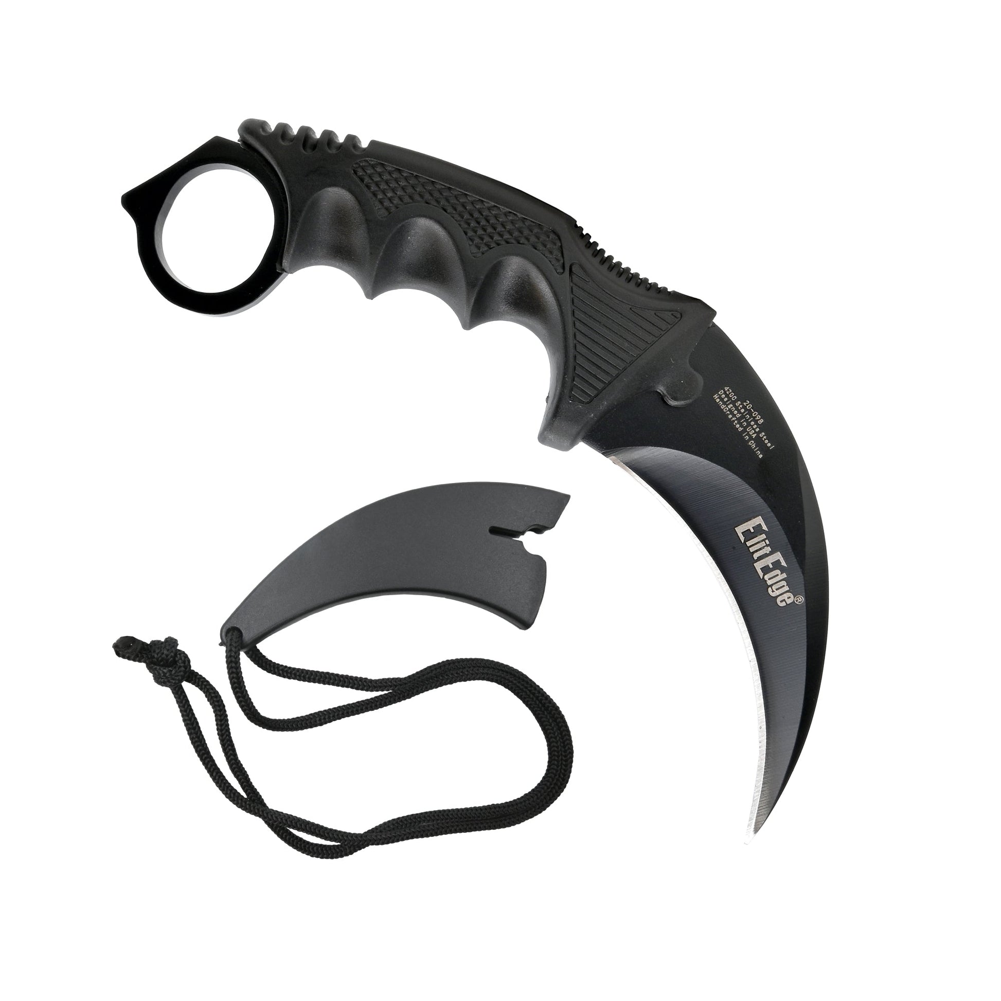 Karambit 7.5" Neck Knife - Inside The Bars