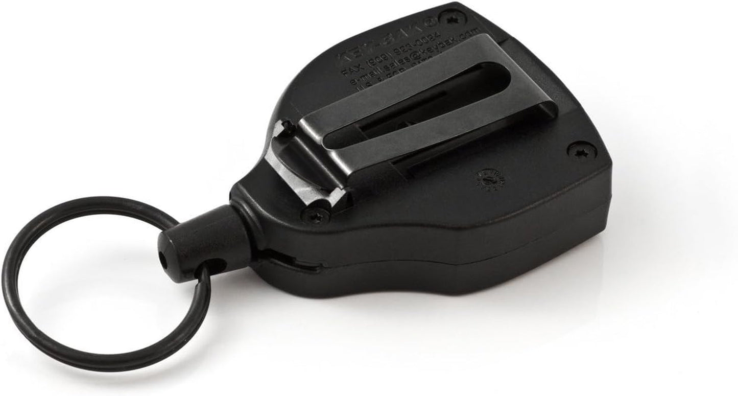 Key - Bak Super48 Professional Heavy Duty Key Retractor with 48" Kevlar Cord - 2 Pack Black - Inside The Bars