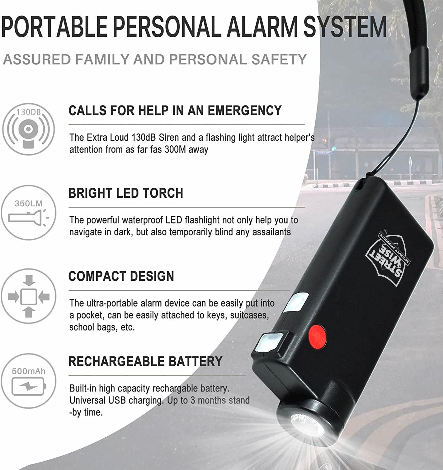 Knight Light Alarm & Flashlight - Inside The Bars