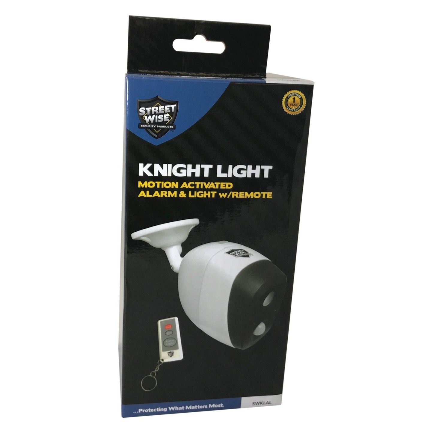 Knight Light Motion Activated Alarm & Light w/Remote - Inside The Bars