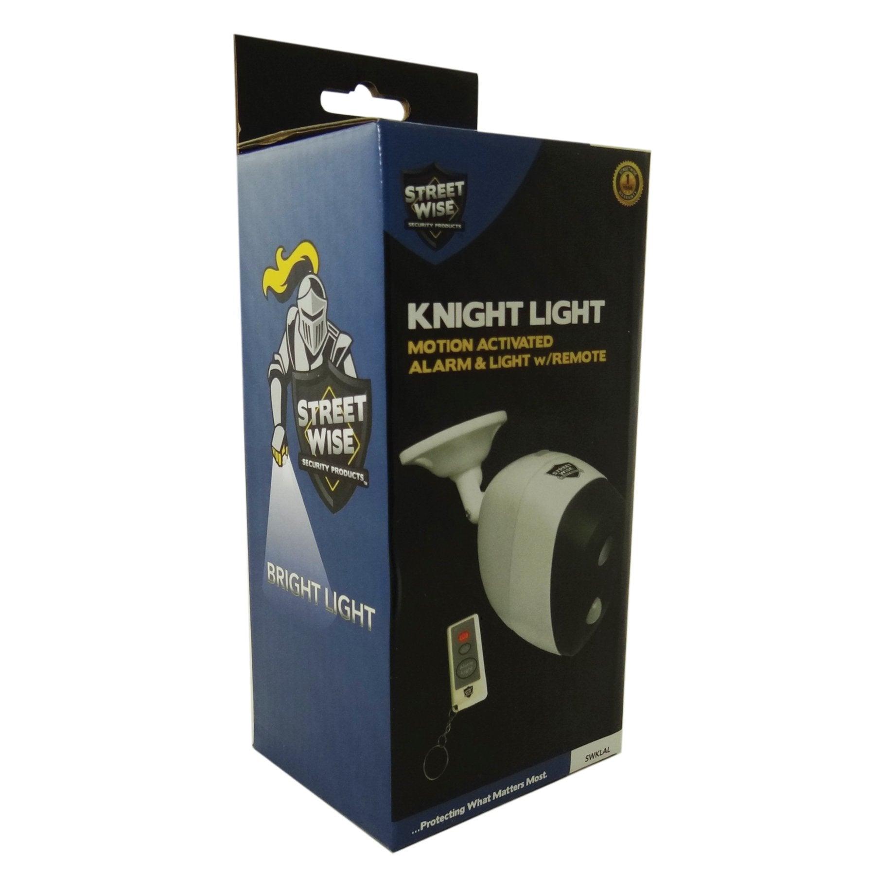 Knight Light Motion Activated Alarm & Light w/Remote - Inside The Bars