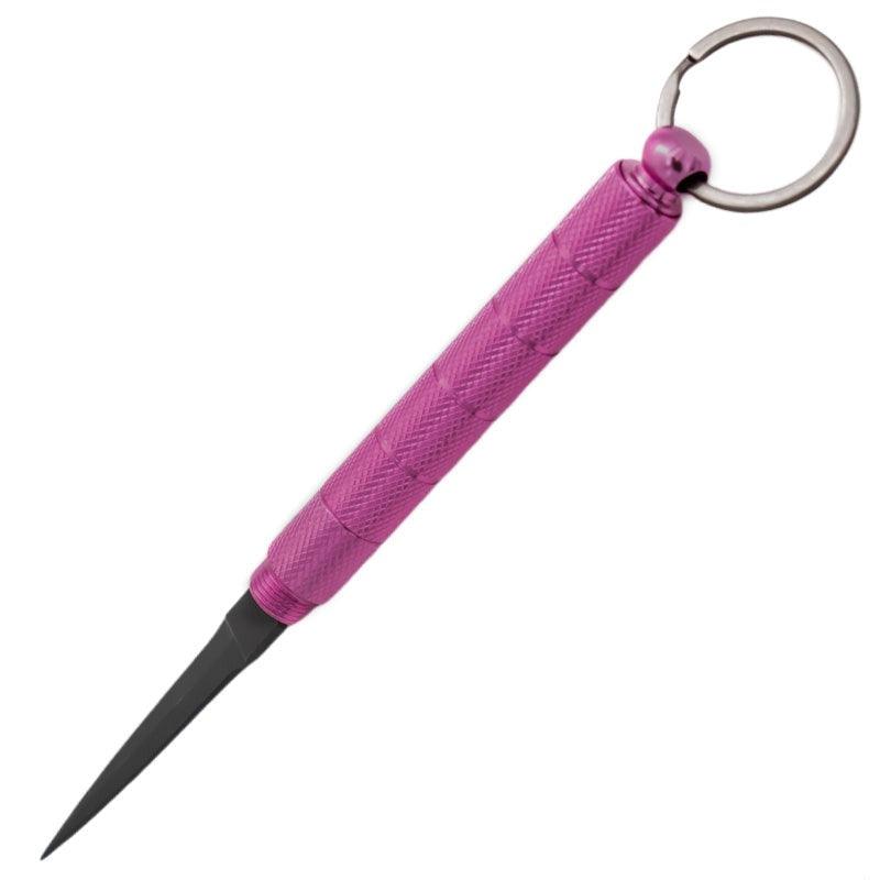 Kubotan Keychain Hidden Knife - Inside The Bars