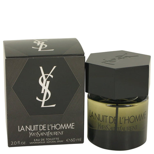 La Nuit De L'Homme by Yves Saint Laurent Eau De Toilette Spray for Men - Inside The Bars
