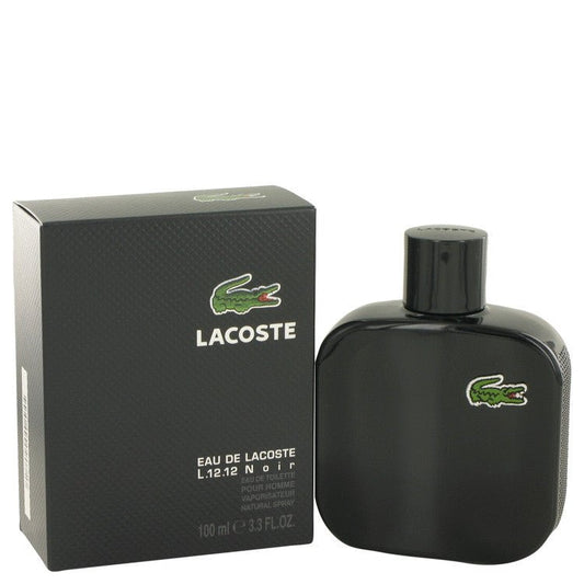 Lacoste Eau De Lacoste L.12.12 Noir by Lacoste Eau De Toilette Spray for Men - Inside The Bars