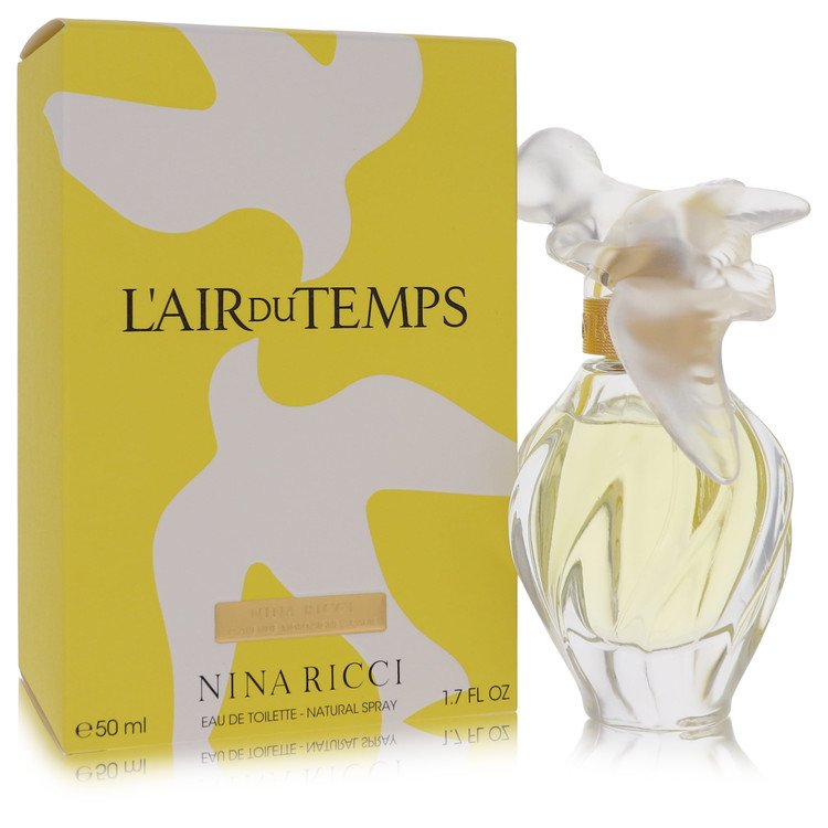 L'AIR DU TEMPS by Nina Ricci Eau De Toilette Spray With Bird Cap for Women - Inside The Bars