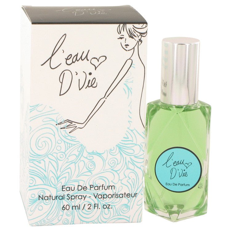 L'eau De Vie by Rue 37 Eau De Parfum Spray 2 oz for Women - Inside The Bars