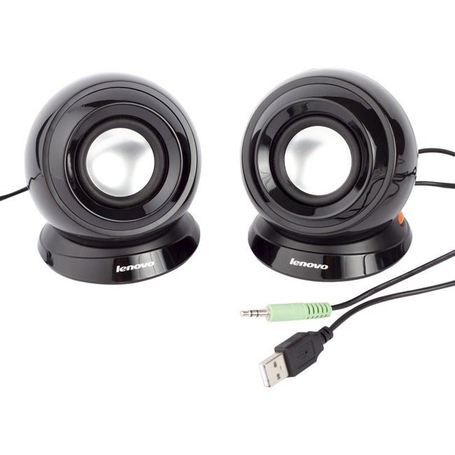 Lenovo M0520 2.0 Speaker System 2 W RMS Black Audio System - Inside The Bars
