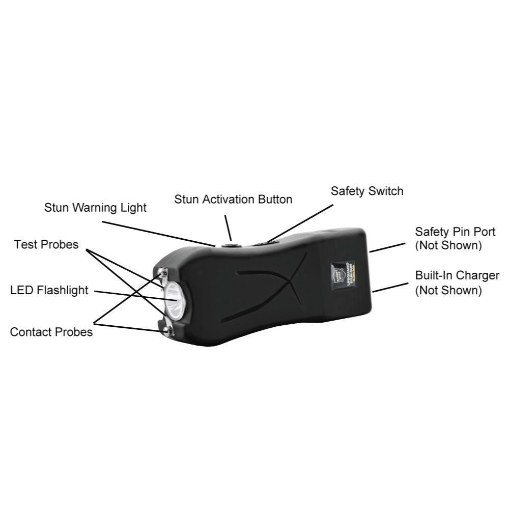 Life Guard 16,500,000* Stun Gun - Inside The Bars