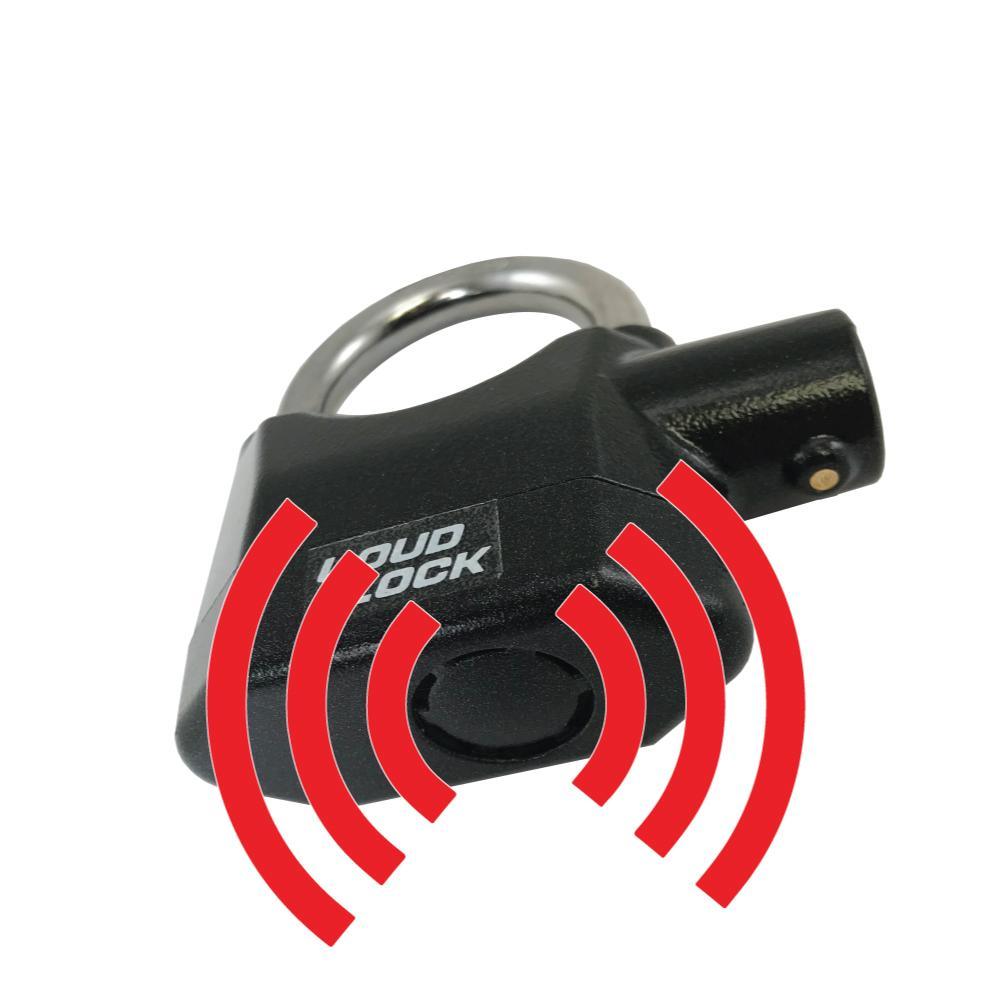 Loud Lock Padlock with Alarm - Inside The Bars