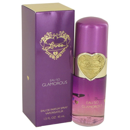 Love's Eau So Glamorous by Dana Eau De Parfum Spray 1.5 oz for Women - Inside The Bars