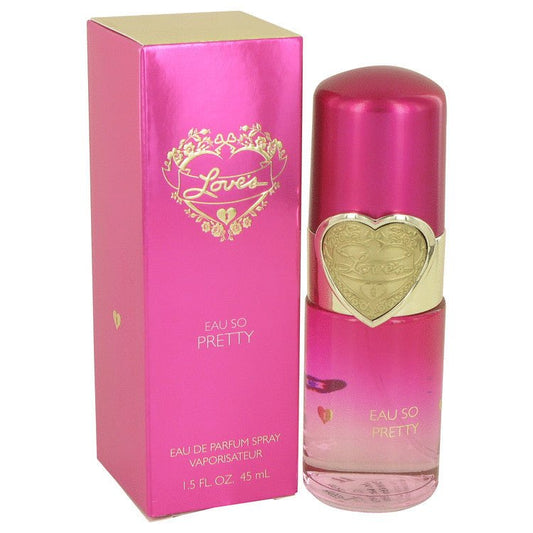 Love's Eau So Pretty by Dana Eau De Parfum Spray 1.5 oz for Women - Inside The Bars