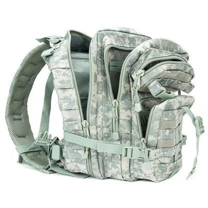LQARMY 35L Molle Tactical Rucksack for Men and Women - Versatile Backpack for Travel, Camping, Hunting, and Hiking - Inside The Bars