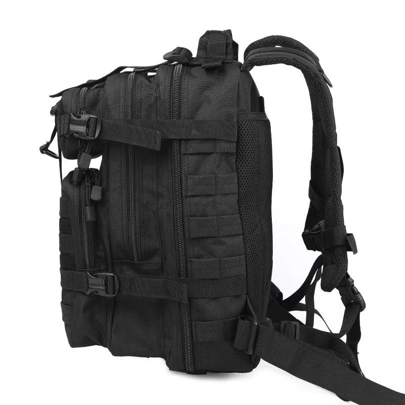 LQARMY 35L Molle Tactical Rucksack for Men and Women - Versatile Backpack for Travel, Camping, Hunting, and Hiking - Inside The Bars