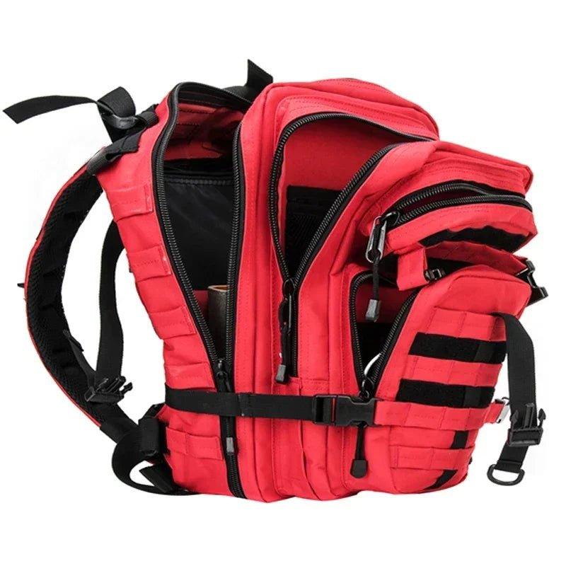 LQARMY 35L Molle Tactical Rucksack for Men and Women - Versatile Backpack for Travel, Camping, Hunting, and Hiking - Inside The Bars