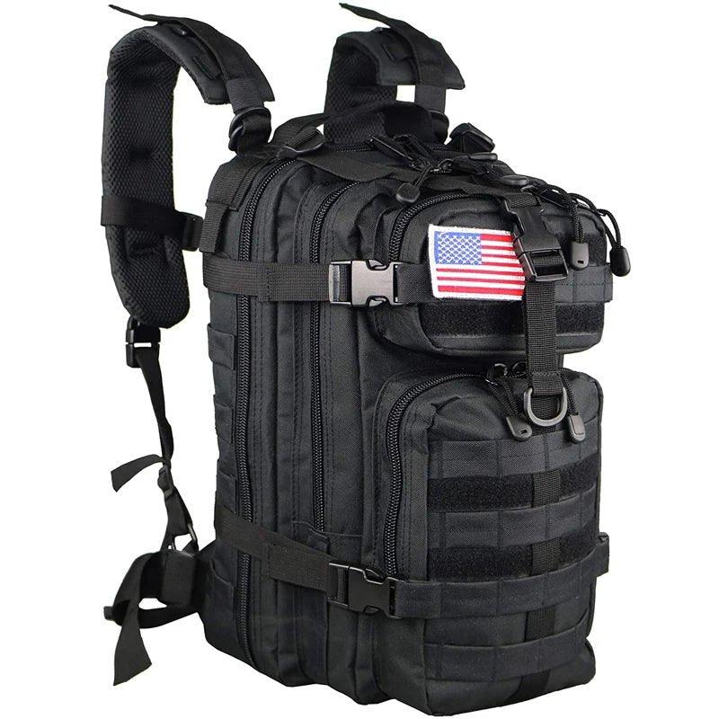 LQARMY 35L Molle Tactical Rucksack for Men and Women - Versatile Backpack for Travel, Camping, Hunting, and Hiking - Inside The Bars