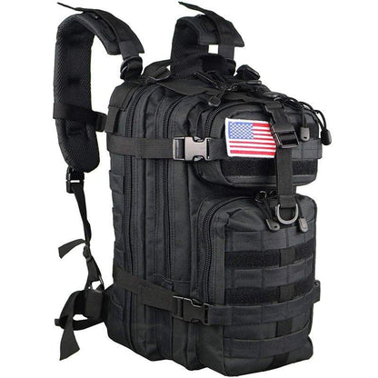 LQARMY 35L Molle Tactical Rucksack for Men and Women - Versatile Backpack for Travel, Camping, Hunting, and Hiking - Inside The Bars