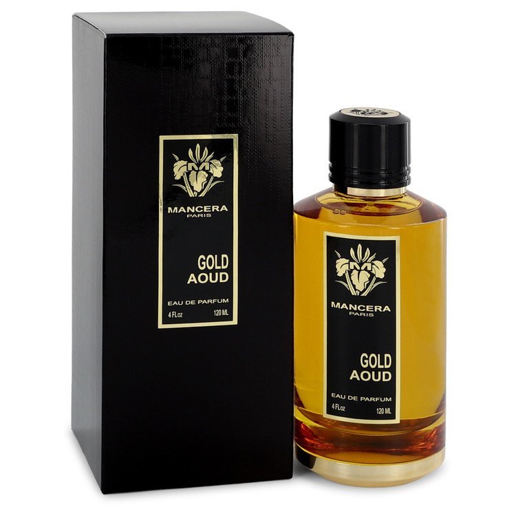 Mancera Gold Aoud by Mancera Eau De Parfum Spray (Unisex) 4 oz for Women - Inside The Bars